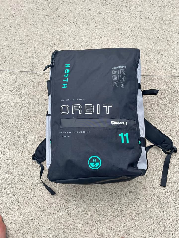 Kite NORTH orbit 11m 2026 avec barre second-hand kitesurf equipment