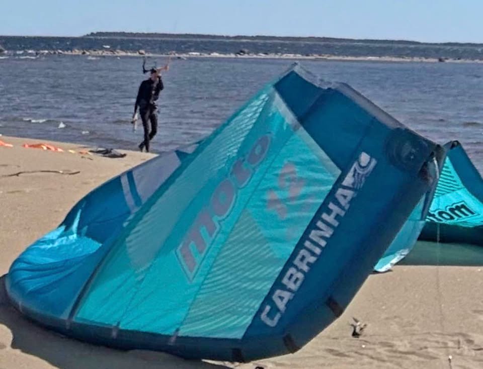 Cabrinha Moto kites och bom