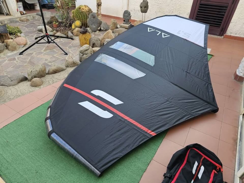 ALA WING SABFOIL ALA 6.1 2025 BOMA CARBON INCLUSO APERTA SOLO X FARE UN VIDEO