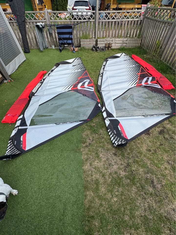 Sprzedam dwa żagle Severne Redback 4.2 SPRZEDANY i 4.7