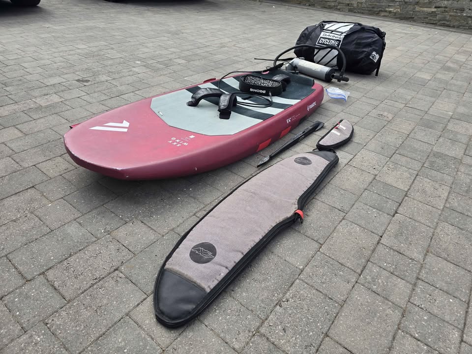 Wingfoil. Complete set up second-hand kitesurf equipment