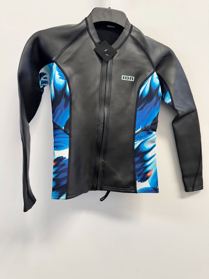 ION Neo Zip Top (LS) Long Sleeves 2/1 Skin | Womens | XS/34 UK6 | Brand New second-hand kitesurf equipment