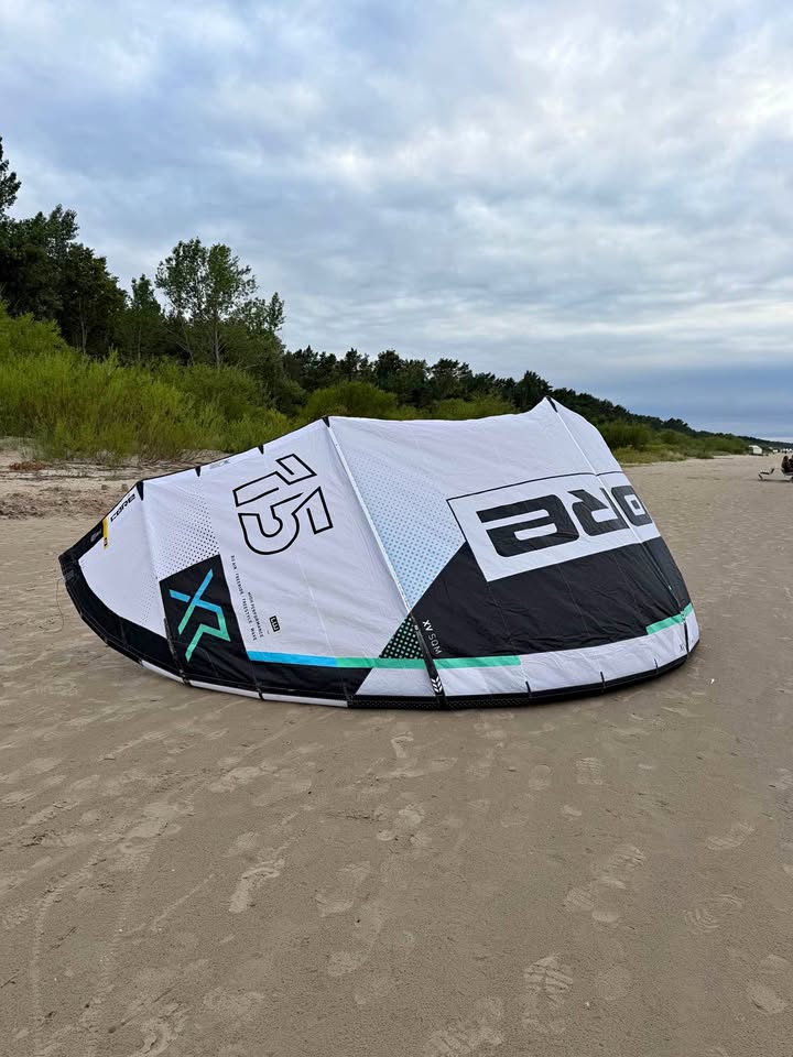 Kite and bar Core XR8 15m2 and Sensor 4Pro second-hand kitesurf equipment