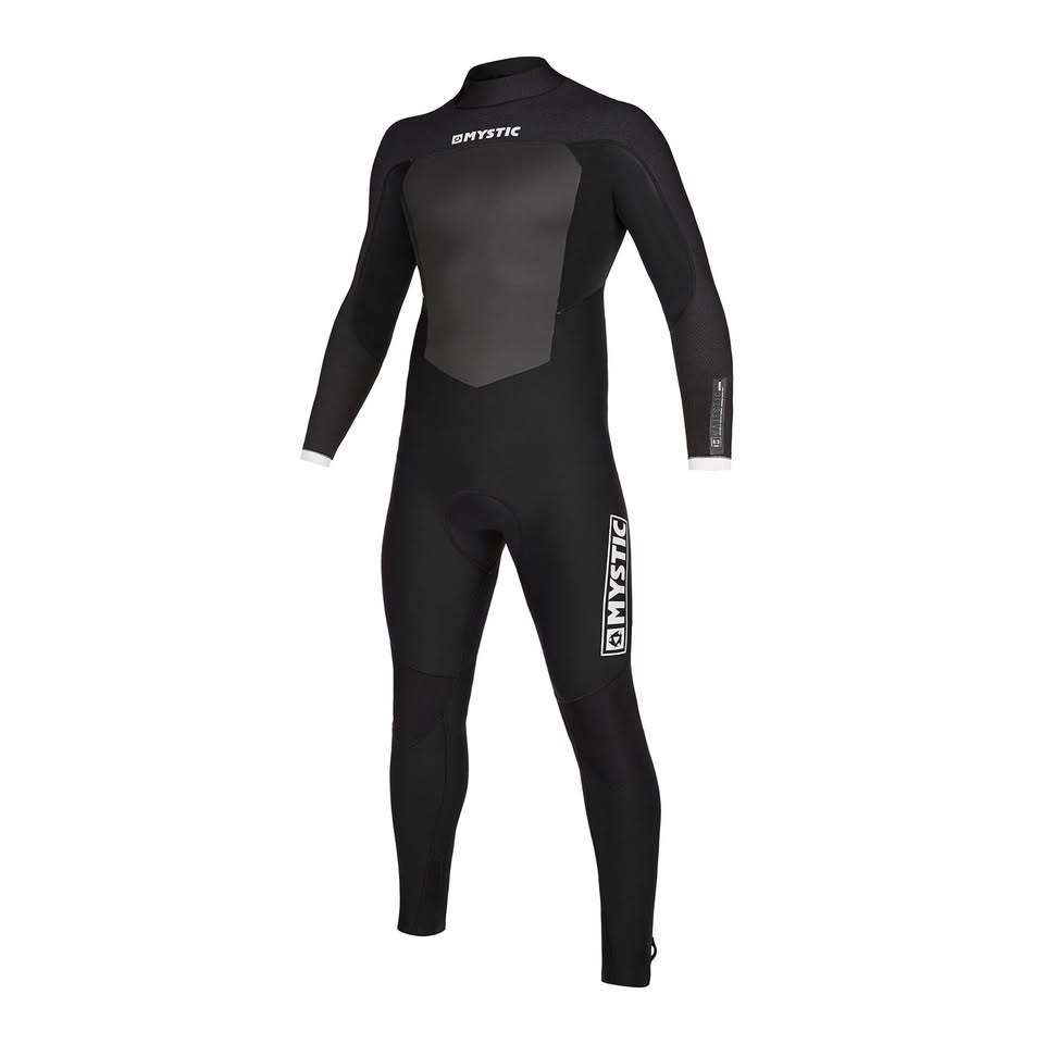 Mystic Majestic 4/3mm Back-Zip Fullsuit Wetsuit 2020 - Black XL second-hand kitesurf equipment