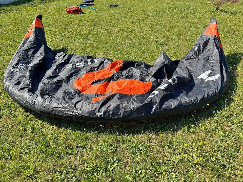 Aile de Kite UFO V3 11 m plus barre second-hand kitesurf equipment
