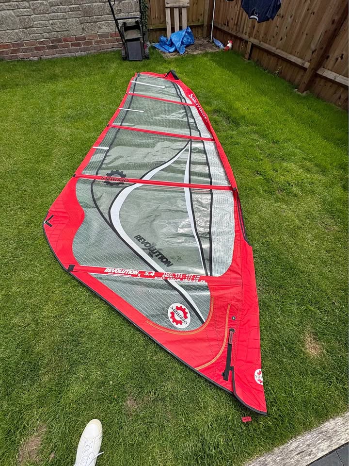North RDX 6.5 Sailworks 5.4 windsurf full rigs second-hand kitesurf equipment