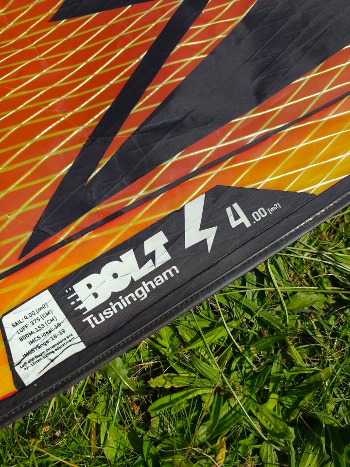 4m² windsurf sail and boom
